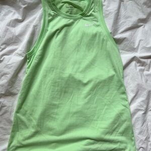 Nike Mint Green Dri-FIT Tank Top